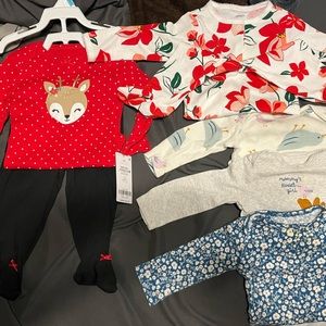 6 month Carter’s bodysuit and pajama bundle